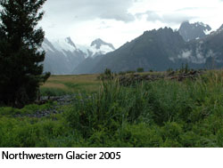 Northwestern Glacier, 2004