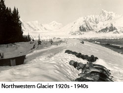 Northwester Glacier, 1920-1940